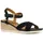 GEOX Ischia Corda Damen Schwarz 38
