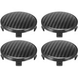 4 Stück Radnabenkappen Nabendeckel für Mercedes Benz GLK 200 220 250 260 300 350 400 AMG 63, Radkappen-Set, Radnaben-Mittelabdeckungen Radmutterkappen Dekoration Zubehör,STYLEA-60MM