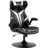 Vinsetto Gaming Stuhl Schwarz/Weiß PC