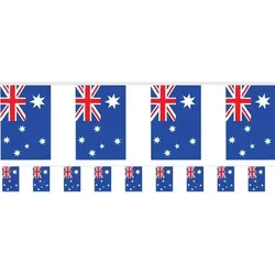 Australische Flaggen Wimpelkette 4m
