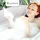 Juskys Aufblasbare Badewanne M - Outdoor Wanne faltbare, mobile Eistonne mit Rückenlehne
