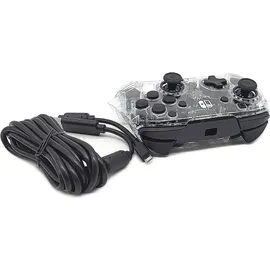 PDP Afterglow Deluxe+ Controller Transparent Nintendo Switch