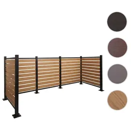 MCW Mülltonnenverkleidung MCW-K57 300 x 130 x 110 cm hellbraun