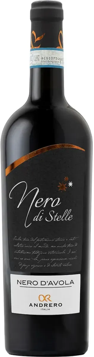 Andrero Nero di Stelle Nero d'Avola Rotwein trocken 0,75 l | 2023
