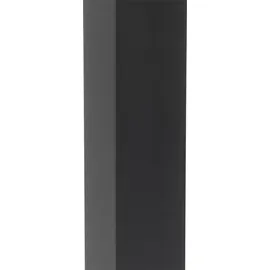 QAZQA Stehende Außenlampe Aluminium 65 cm IP44 Lieferumfang GU10 schwarz