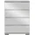 WIMEX Nachtschrank Easy Plus 52 x 38 x 74 cm Weiß