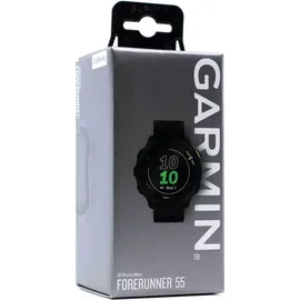 Garmin Forerunner 55 mit Silikon-Wechselarmband schwarz