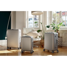 Travelite Next 4-Rollen 67 cm / 69 l silber