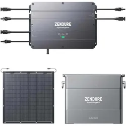 Zendure Smart PV 0% MwSt §12 III UstG Hub 2000 Balkonkraftwerk bis 2.400 Watt, 1...