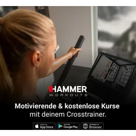 Hammer Cross Stepper schwarz/rot