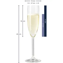 LEONARDO Daily Sektglas 0,2 l 6 St.