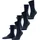 Falke Run Socken 3er Pack navy/gold 44-45