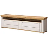 Harper WORCHESTER TV-Lowboard 200,00x61,00x53,00 Eiche/Metall