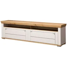 Harper WORCHESTER TV-Lowboard 200,00x61,00x53,00 Eiche/Metall