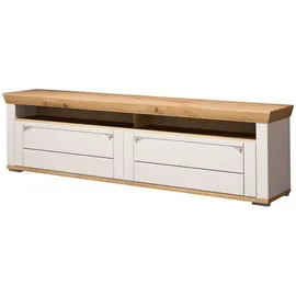 Harper WORCHESTER TV-Lowboard 200,00x61,00x53,00 Eiche/Metall
