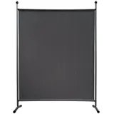 Quick Star Paravent 150 x 190 cm grau