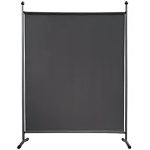 Quick Star Paravent 150 x 190 cm grau