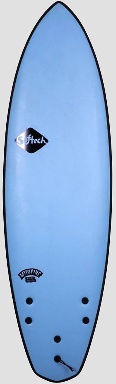 Softech Toledo Wildfire 5'3 Softtop Surfboard striped Gr. Uni