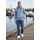 salzhaut Hoodie blau XL