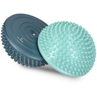 Navaris Balance-Igel Fitness Halbkugel mit Noppen - 2X Balance