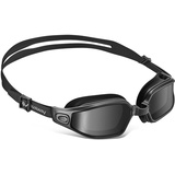 AVAWAY Polarisiert Schwimmbrille Erwachsene Jugendliche UV-Schutz, UV-Schutz Anti Nebel Wasserdicht Schwimmbrille für Herren Damen Unisex mit Drei Austauschbare Brücken, Gurtband Einstellbare Länge