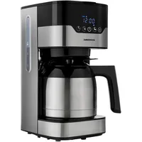 Medion Kaffeemaschine MD 18458 schwarz/silber