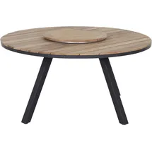 Siena Garden »Lazy Susan«, Rund, Teak braun