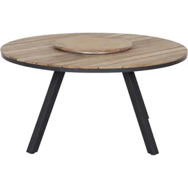 Siena Garden »Lazy Susan«, Rund, Teak braun