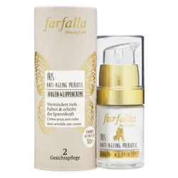 Farfalla Iris Anti-Ageing Prebiotic Augen- & Lippencreme , 15 Milliliter