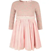 happy girls Sommerkleid HAPPY GIRLS "dress", Mädchen, Gr. 80, EURO-Größen, rosa (dusty rose), Stoff, 100% Baumwolle, normal, Kleider Sommerkleid