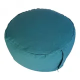 Casamia Yogakissen Meditationskissen Sitzkissen Lotus rund 31x16x31 cm Bezug waschbar : türkis - jungle