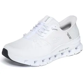 SKECHERS Glide-Step Pro Natural Mesh/Brown Trim 42