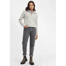 Oxmo Strickpullover Carry Grau S