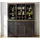 Innostyle Vitrine Buffet Jasmin 166 x 48 x 204 cm Grau
