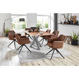 möbelliebling Quincy 200 x 77 x 100 cm Akazie natur