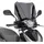 GIVI Windschutzscheibe D1128S kompatibel mit Honda SH 125 I ABS 2012-2016 Rauchgrau
