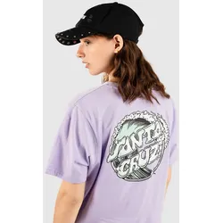 Santa Cruz Offshore Dot T-Shirt lavender Gr. 8