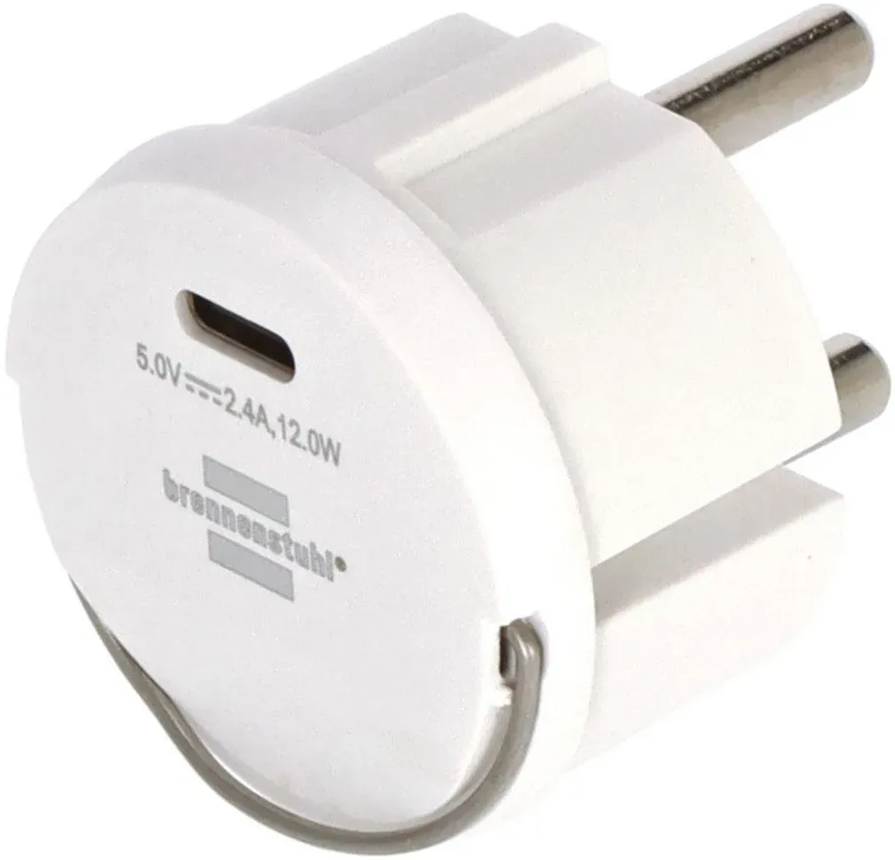 brennenstuhl steckdosenadapter mit usb c
