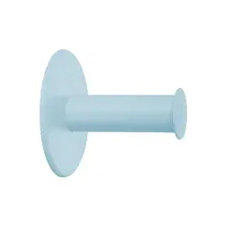 Koziol Toilettenpapierhalter PLUG 'N' ROLL, ohne Bohren 1410126 , Farbe: blau