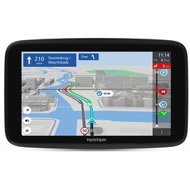 TomTom Navigationsgerät GO Discover (5 Zoll, Stauvermeidung Dank Tomtom Traffic, Karten-Updates Welt, schnelle Updates via WiFi, Verfügbarkeit von Parkplätzen, Kraftstoffpreise)