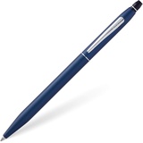 CROSS JEANS ® Cross Click Kugelschreiber (Druckmechanik, Schreibfarbe: schwarz) blau-Lack