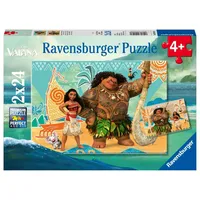 Ravensburger Kinderpuzzle 2x24 Teile - Disney Vaiana