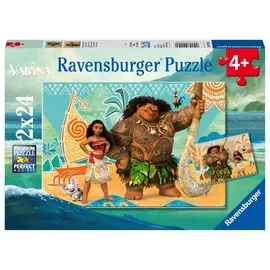 Ravensburger Kinderpuzzle 2x24 Teile - Disney Vaiana
