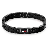Tommy Hilfiger H-LINK Armband Emaille Blau/Rot/Schwarz 2790717 Größe Unisex