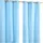 Homescapes ÖSENVORHANG blickdicht 2er-Set, 137/228 cm