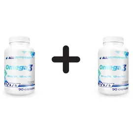 ALLNUTRITION Omega 3 Softgelkapseln 90 St.