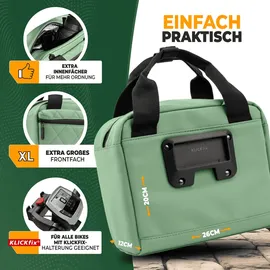MIVELO Lenkertasche grau