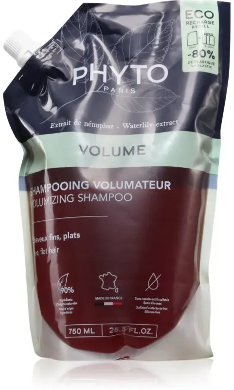 Phyto Volume Volumizing Shampoo Shampoo für feine Haare für einen volleren Haaransatz 750 ml