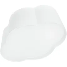 Licht-Erlebnisse Wolki 1 E27 Wolkenform Metall/Stoff weiß