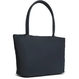 Tommy Hilfiger Marina Hobo/Tote Schultertasche Leder/Nylon Black